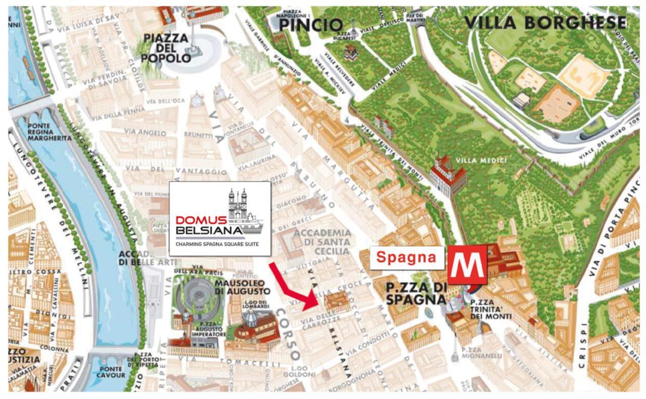 Domus Belsiana Apartamento Roma Exterior foto